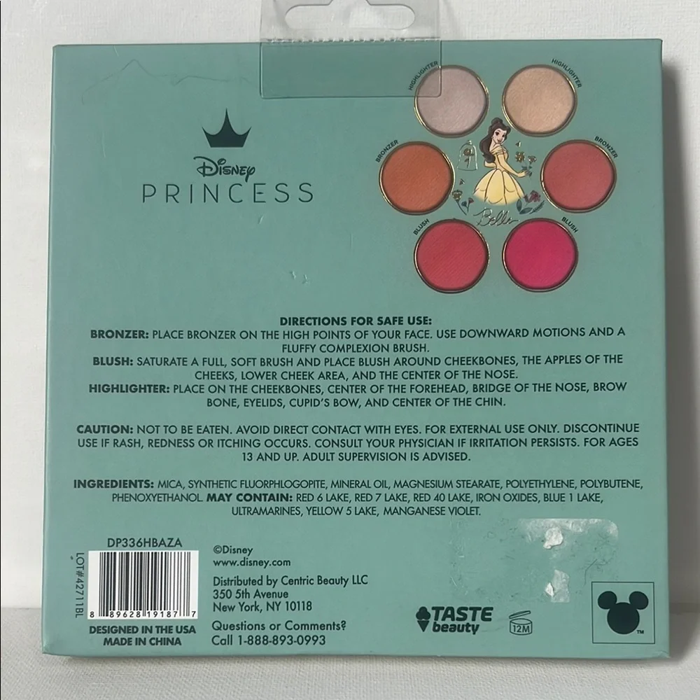 NWT Disney Belle Complexion Palette